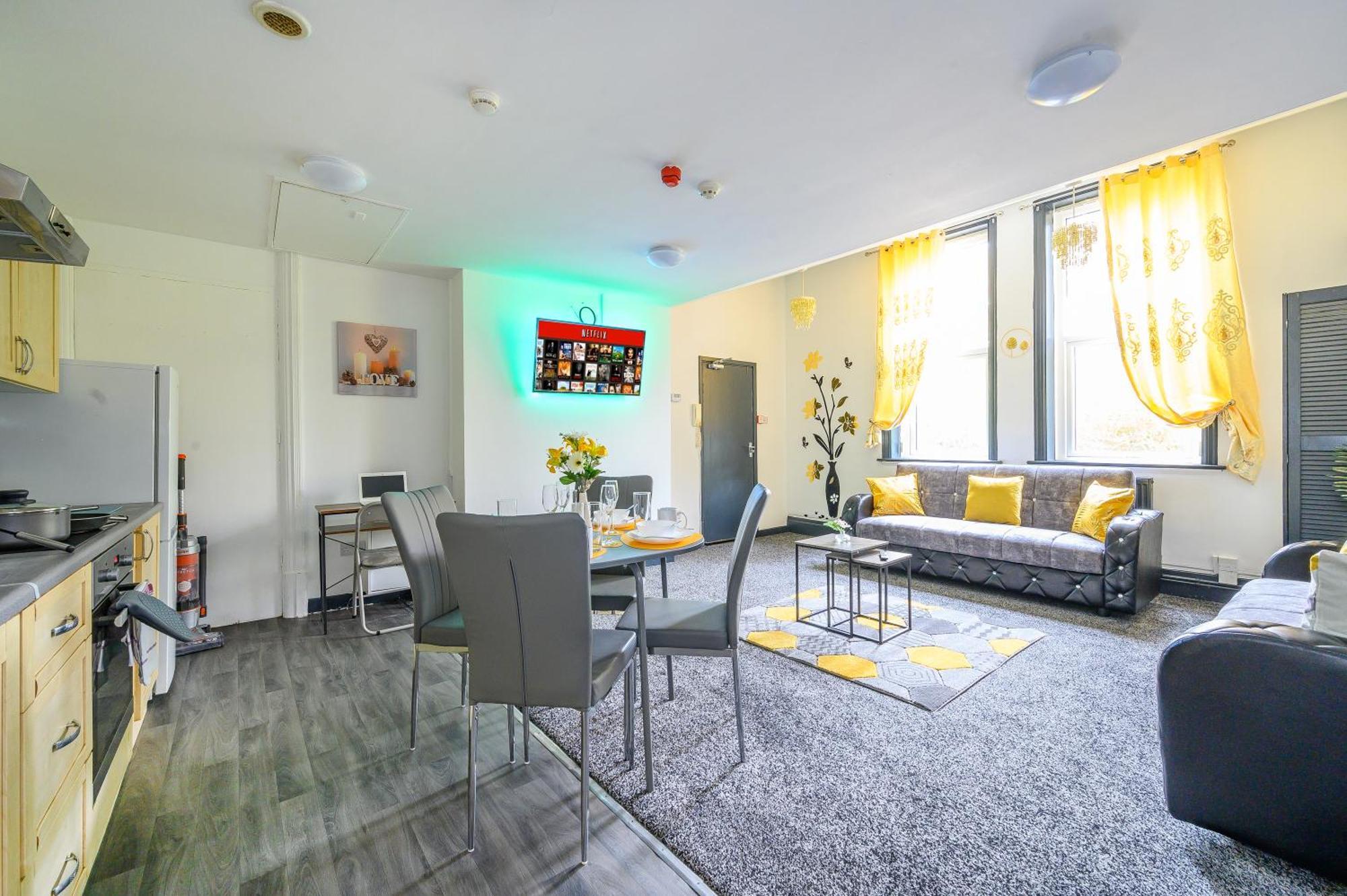 -F5Gh- For Relaxed & Cosy Stay, Free Parking, Wifi Leeds  Eksteriør billede
